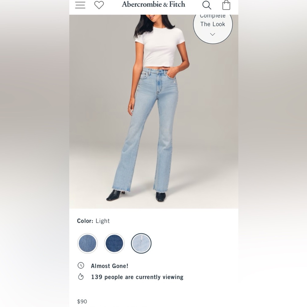 Abercrombie Vintage Flare